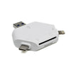 Memory Card Reader OTG LCOP 2 in 1 USB 3.0 Type C Lightning Connection