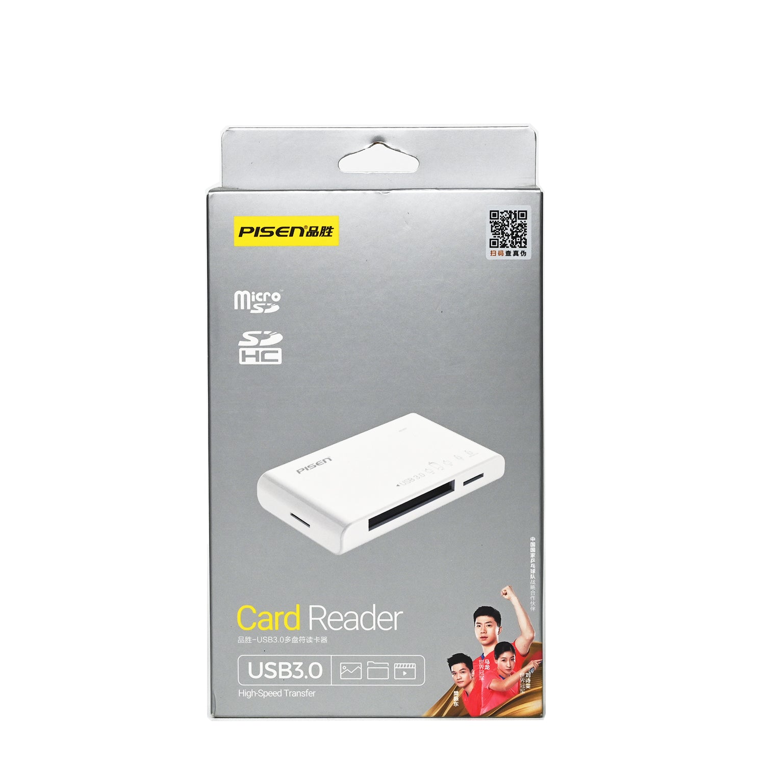 Card Reader Pisen 4 in 1 USB 3.0