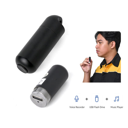 JNN Airec Pendant AI-Powered Voice Recorder Portable Mini 8GB