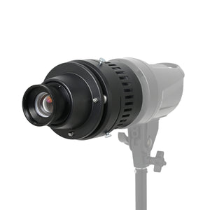 Optical Snoot Condenser Projector Gobos Kit with Lens