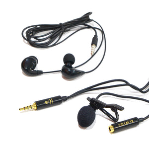 Yichuang YC-LM12 Microphone Clip On 3.5mm with Headphone