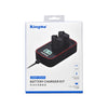 Kingma Dual Battery Charger Kit AHDBT-1301PR for Gopro Hero 13