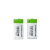 Doublepow CR123A Rechargeable Lithium Battery With USB Type-C Port