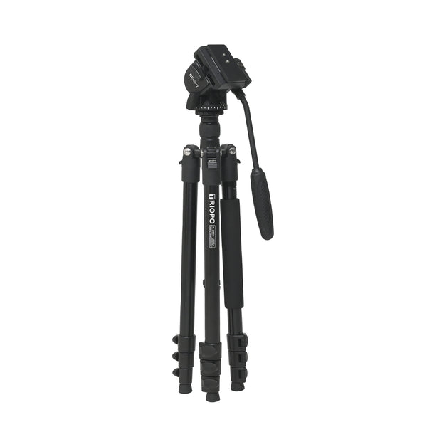 Triopo K2808 Camera Video Tripod with HY-350 Fluid Head – Specialist