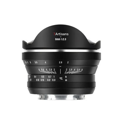 7Artisans 6mm F2 Fisheye Lens