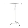 Weisheng C Stand 40" Heavy Duty Light Stand with Wheels for Studio Photography