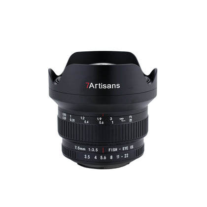7Artisans 7.5mm f/3.5 For Nikon F APS-C Lens