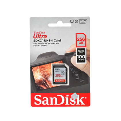 Sandisk Ultra SDXC UHS-I Card 256GB (100mbps)