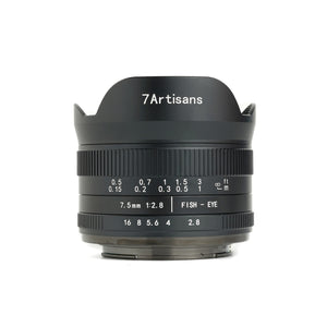 7Artisans 7.5mm f/2.8 II APS-C Lens