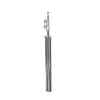 FORTE Light Stand 210 All Metal Stainless Steel 210 cm