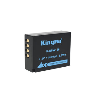 Kingma Battery & Charger NP-W126 For Fujifilm