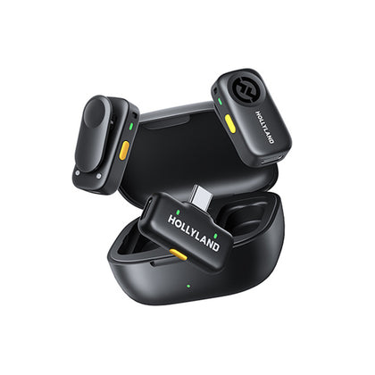 Hollyland LARK A2 Duo Type C Wireless Microphone with Charging Case