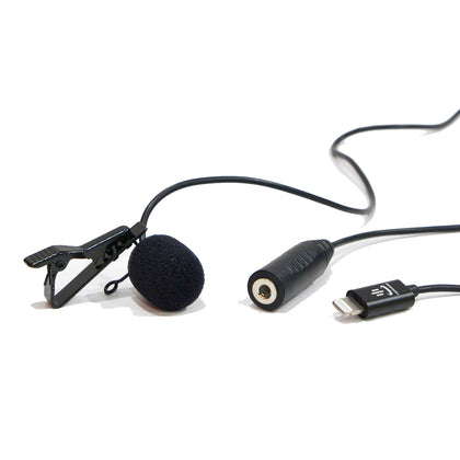 Yichuang YC-LM13 Microphone Clip On with Headphone Jack for Iphone