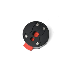 Mini Quick Release Plate Aluminium Alloy Tripod Mount with V Lock System