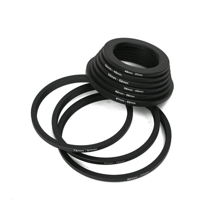 Step Down Ring Lens Adapter Filter SET
