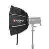 Triopo K2 Portable Octagon Softbox with Grid