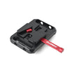 Fomito Metal V Lock Battery Mounting Plate with Belt Clip