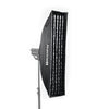 Triopo Striplight Softbox 30x120 cm with Grid Bowen Mount