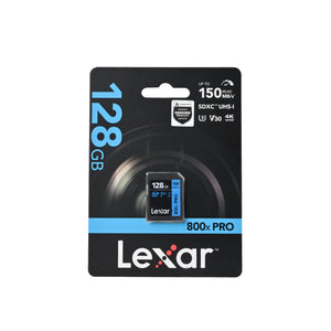 Lexar High Performance 800X Pro SDXC/SDHC UHS-I Card Blue Series