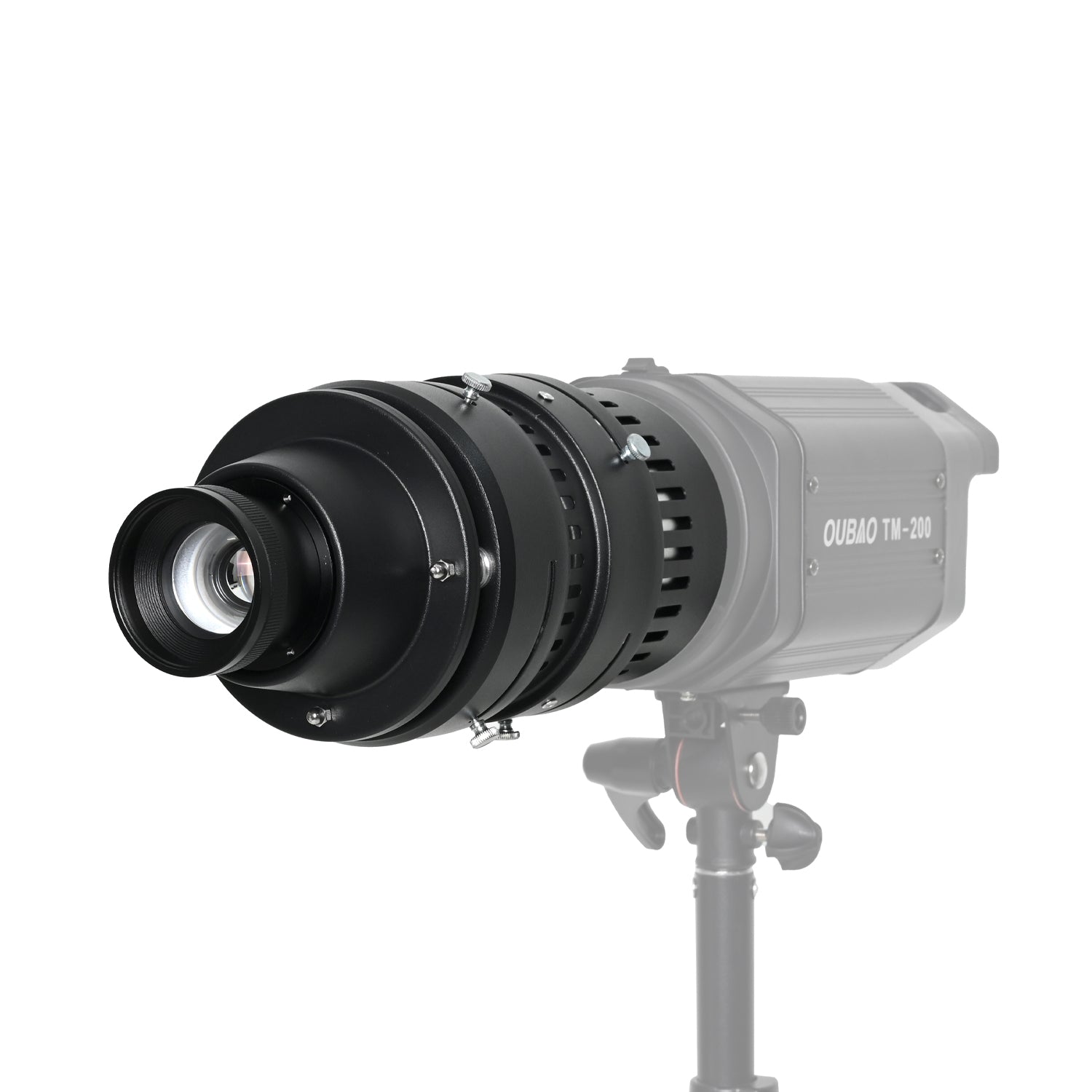 Optical Snoot Projector Gobos Kit with Lens and Extender