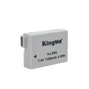 Kingma High Capacity Battery Charger Kit LP-E8 with Indicator