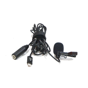 Yichuang YC-LM13 Microphone Clip On with Headphone Jack for Iphone