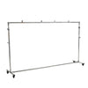 Miaotu Background Stand 3 x 3 Meter Stainless Steel Roda