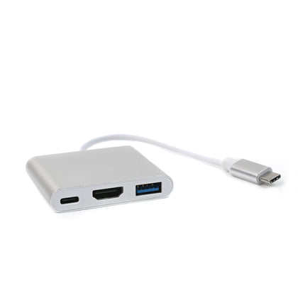 USB-C Hub Multi 3 Port Converter USB HDMI Connector Adapter