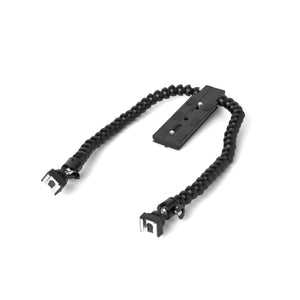 Flexible Dual Arm Flash Bracket Mount Macro Shot Holder For Camera