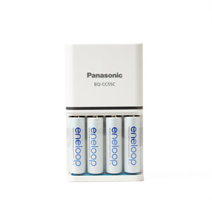 Panasonic Eneloop Quick Charger Battery 4 AA 2000mAh