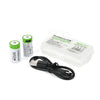Doublepow CR123A Rechargeable Lithium Battery With USB Type-C Port