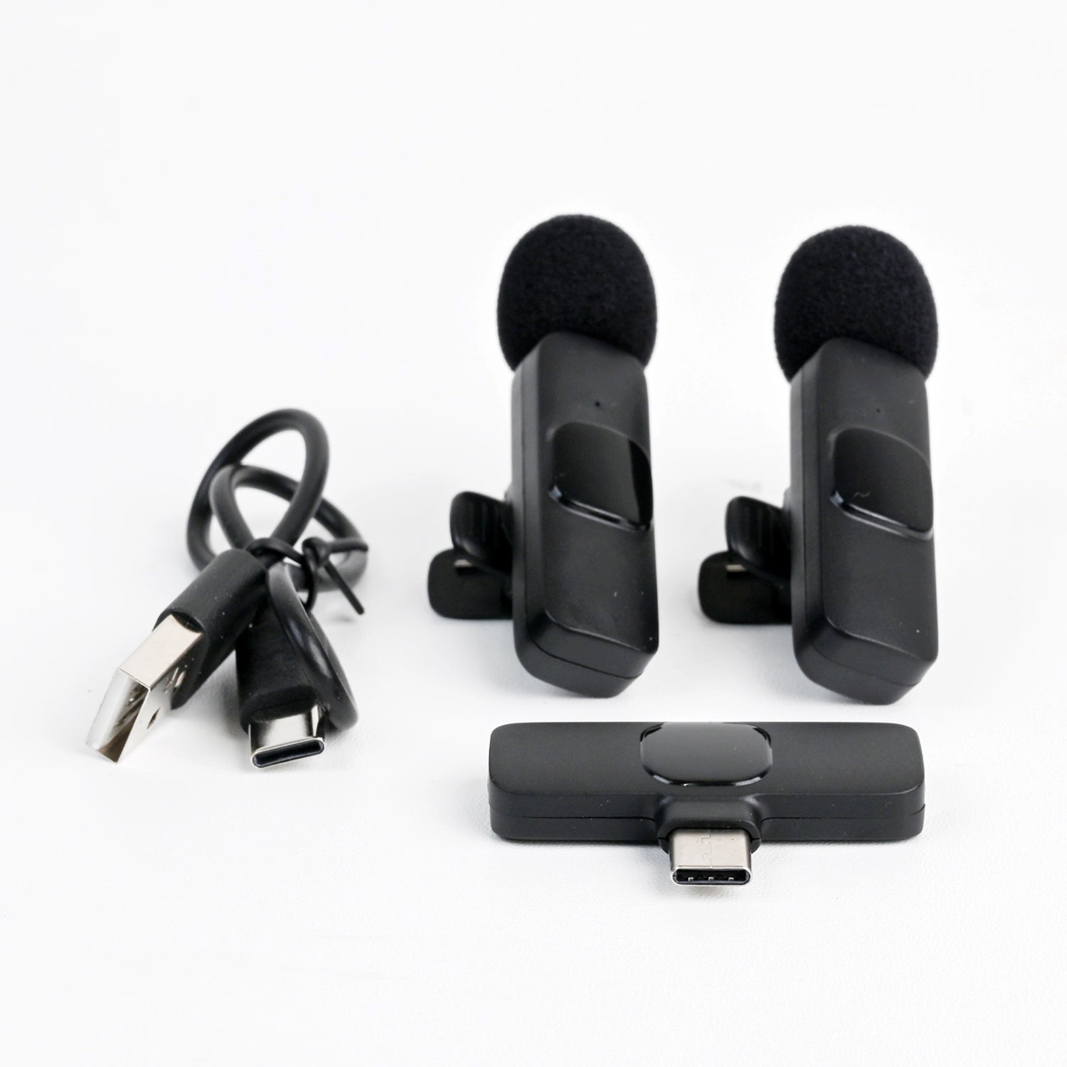K9 Wireless Lavalier Microphone Type C with 2 Microphones