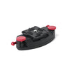 Metal Camera Belt Backpack Clip with Quick Release Plate
