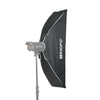 Triopo Striplight Softbox 30x120 cm with Grid Bowen Mount