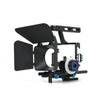 YELANGU Camera Cage Mirrorless Kit with Follow Focus Matte Box for GH4 A7