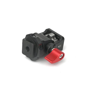 FORTE Cold Shoe Mount Adapter with 1/4" Interface for Monitor Camera LED Light