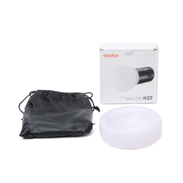Godox AK-R22 Collapsible Diffusion Dome, Diffuser For V1