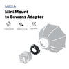 Mini Bowens to Bowens Mount Adapter MB-01A Metal