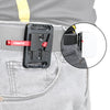 Fomito Metal V Lock Battery Mounting Plate with Belt Clip