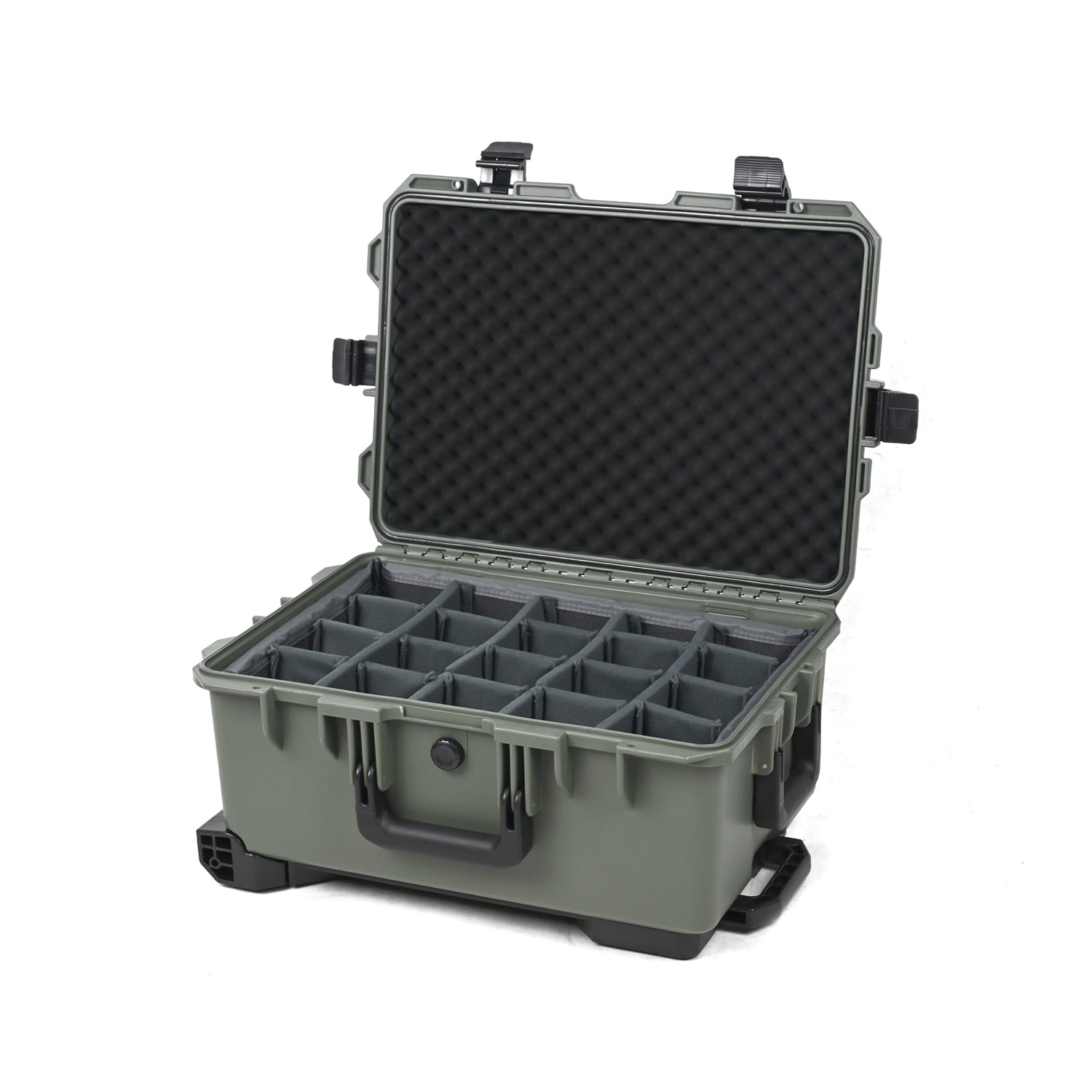 Case Pull Rods SMRITI 5236 Pull Rod Hard Protective Waterproof Case With Adjustable F ...