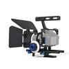 YELANGU Camera Cage Mirrorless Kit with Follow Focus Matte Box for GH4 A7
