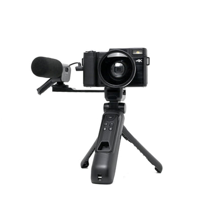 Amkov V01 16X Digital Zoom VLOG Camera With Remote Control