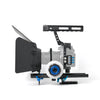 YELANGU Camera Cage Mirrorless Kit with Follow Focus Matte Box for GH4 A7