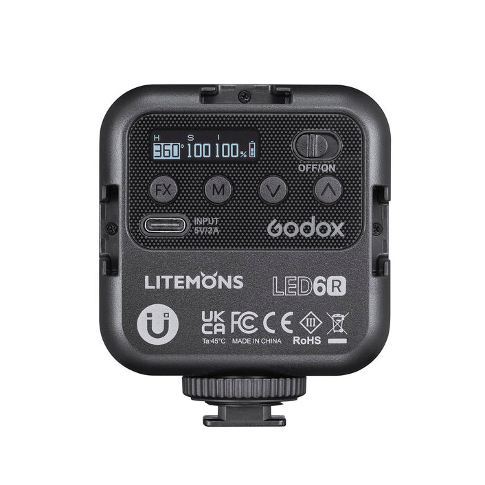 Godox LED6R Litemons RGB Pocket LED Video Light - Godox LED 6R