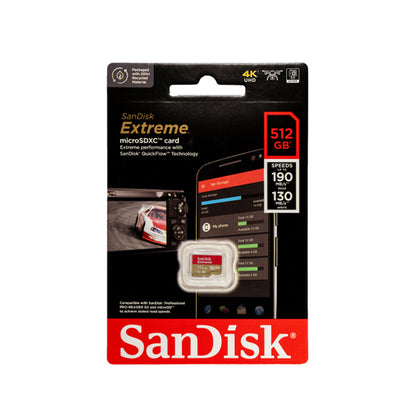 Sandisk Extreme MicroSDXC 512GB 190Mbs