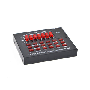 Sound Card Audio Mixer V8 Plus
