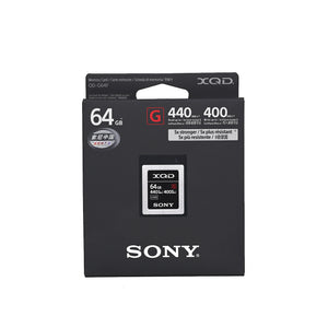 Memory Card Sony XQD 64GB G Series Speed 440MB/s Original