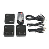 Lavalier Wireless Microphone System 2.4GHz 2 Transmitter 1 Receiver