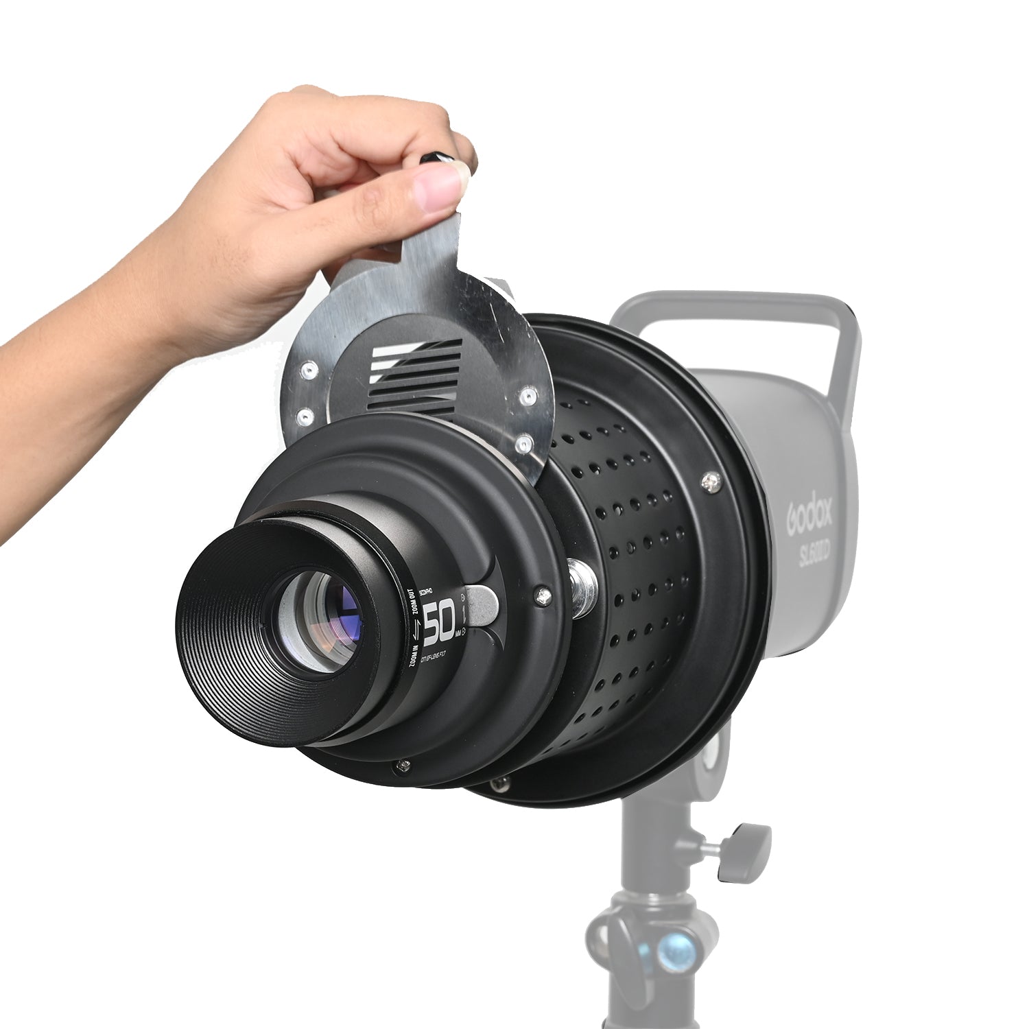 SOONPHO Optical Snoot Projector Gobos OT1 Kit with 50mm Lens – Specialist