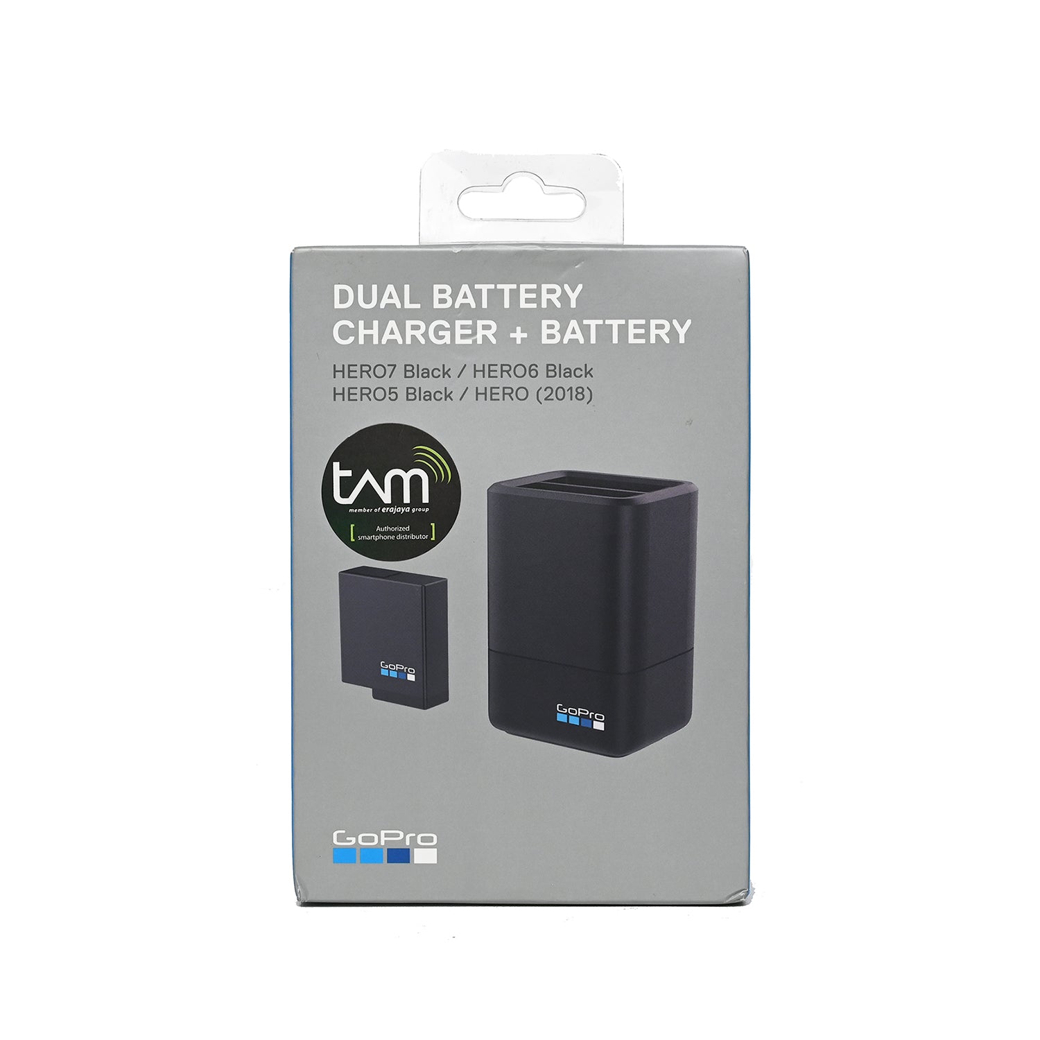 GoPro Dual Battery Charger Battery Hero7/Hero6/Hero 5/Hero (2018)